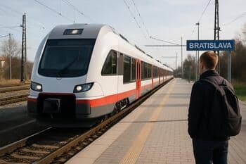 Prímestský vlak pre dochádzanie