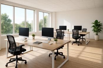 Denné svetlo v kancelárii