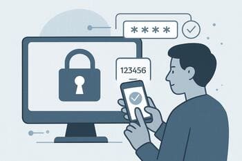 Bezpečnosť dát — obrazovka so zámkom