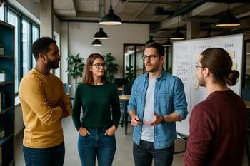 Denný standup tímu vývojárov