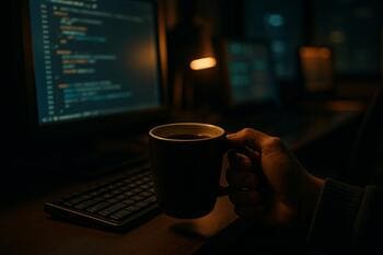 Káva počas nočnej smeny