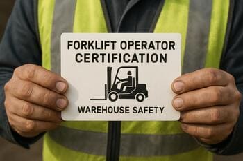 Osvedčenie na vysokozdvižný vozík