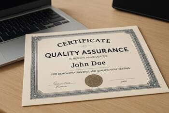 Certifikát QA testera