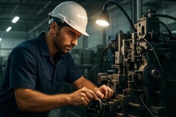 Operátor pri bezpečnej linke