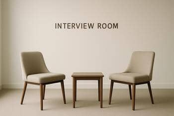 Miestnosť na pohovor s neutrálnym svetlom