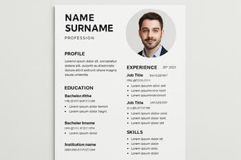 Životopis po úprave s highlightmi