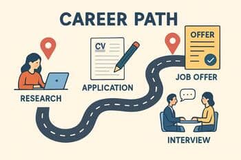Cestovná mapa s krokmi prípravy